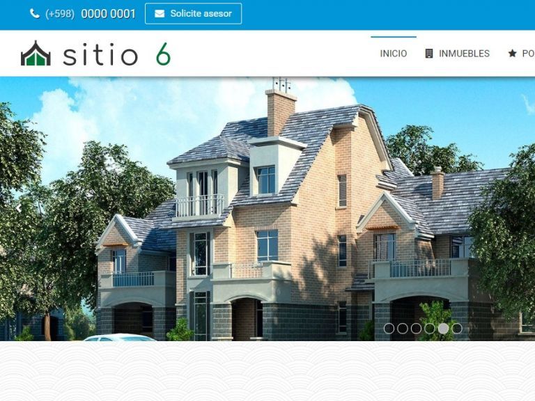 DEMO 6 . Web site design real estate agent